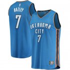 Camiseta Darius Bazley 7 Oklahoma City Thunder Icon Edition Azul Hombre